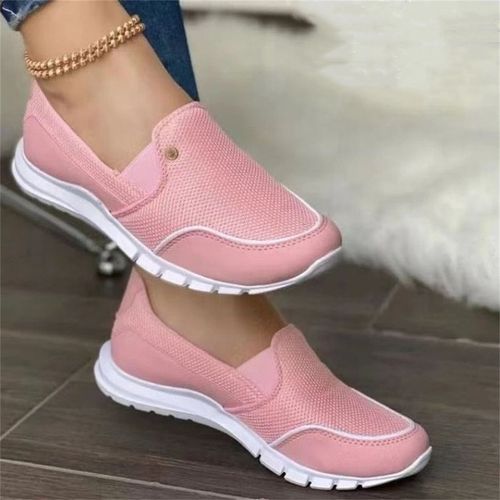 Shop Generic Sneakers Women Trends Summer Breathable Slip On