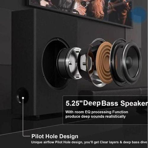 product_image_name-Generic-Ultimate Cinema Sound - Advance Media 9000W 7.1 Soundbar System + Free 3 Wireless Earbuds - Deep Bass & FM Radio - BEST SELLER!-5