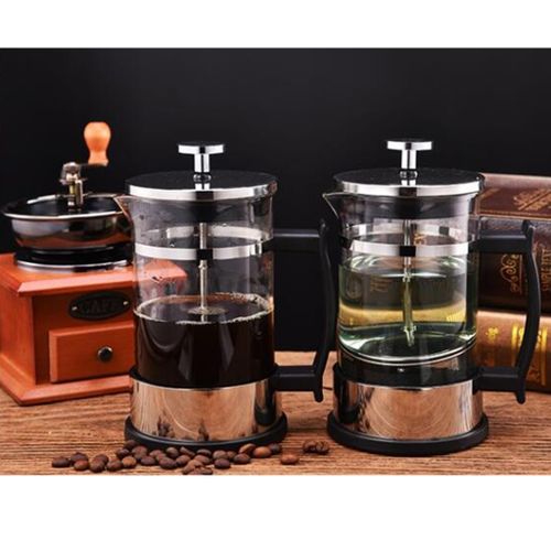 12oz, 1pc French Press Espresso and Tea Maker with Triple Filters