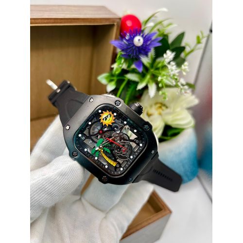 product_image_name-Quartz-Boy's Fashion Elegant Sport/Casual Wristwatch Stylish-Outdoor/Club Fun -Silicone with Metal Case/Business Versatile Watch - Waterproof -3