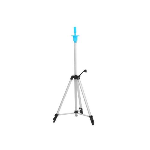 Adjustable Black Aluminum Mannequin Head Tripod Stand Normal And