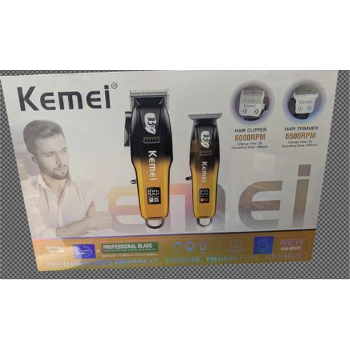 product_image_name-Kemei-KM-850l Rechargeable Hair Clippers -1