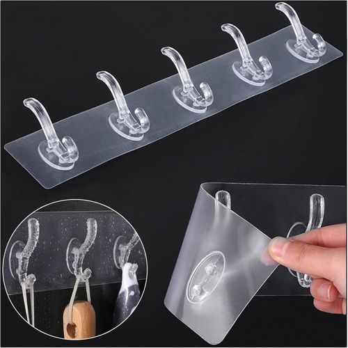 White Label Self-Adhesive 6 Holders - Transparent - Transparent - image 3
