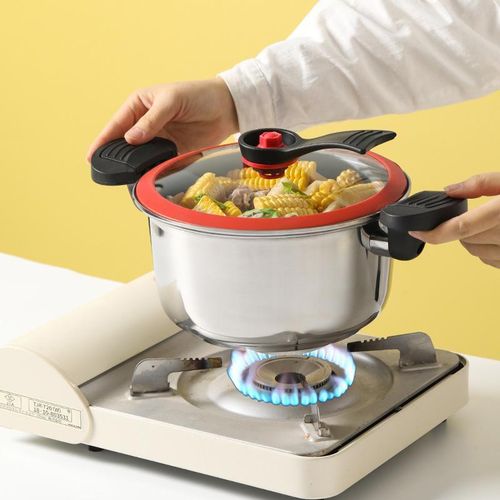 product_image_name-Generic-3L stainless steel low-pressure cooker, multi-functional double-handled soup pot-6