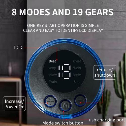 product_image_name-Generic-USB Portable Electric EMS Foot Massager Improve Blood Circulation Foot Massager for Circulation and Pain Relief Foldable Massage Mat -8