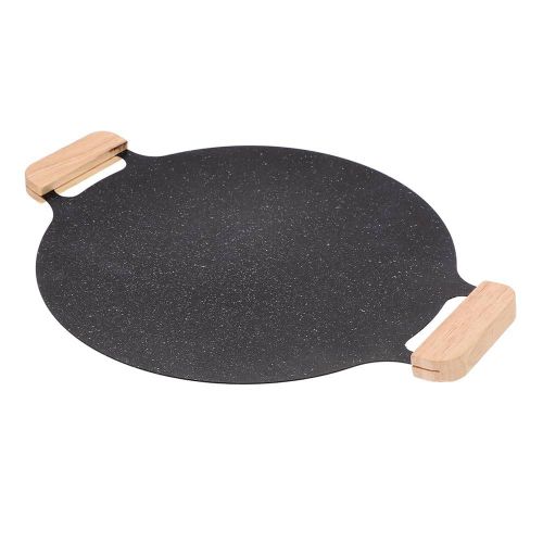 product_image_name-Generic-30cm Round Nonstick Grill Pan - Black -2
