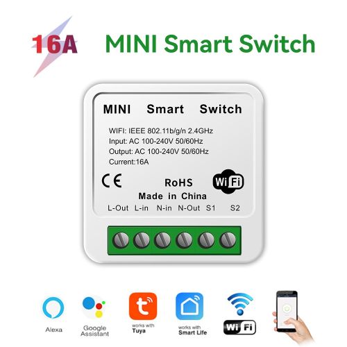 TUYA Smart Life APP Wifi Smart Switch Module Timer Switch for