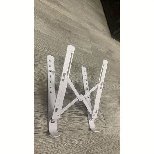 Generic Adjustable ABS Laptop Stand - Portable, Foldable, And Coog Desktop Support Suitable for All - image 4