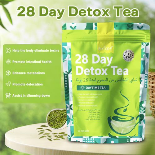 product_image_name-Generic-28 Day Detox Tea – Herbal Cleanse for Digestion, Metabolism & Slimming Support, Green Tea & Moringa – 28 Bags-3