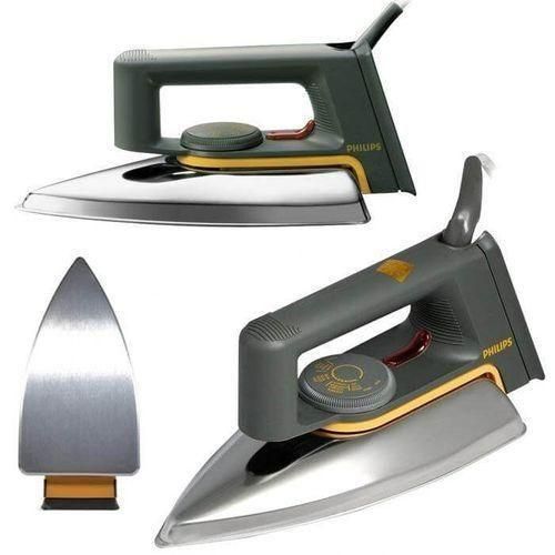 Generic Philips Electric Dry Iron - 1000W - Silver/Grey