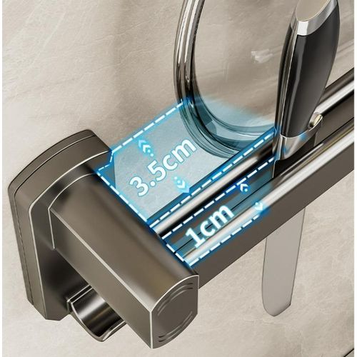 Generic Multifunctional Kitchen Storage Rack   Design Chopsticks, Rags - Kitchen Hook - image 5