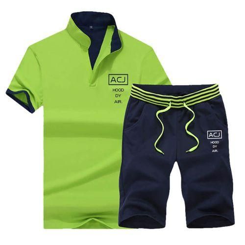 Yixin Men's Short Sleeved Two-piece Set (clothes + Pants)007