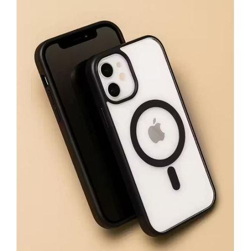 product_image_name-Generic-Transparent Silicone Magnetic Case For Iphone All Models-2