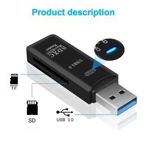 product_image_name-Generic-2 IN 1 USB 3.0 Card Reader Micro Sd Card Reader Usb Adapter-6