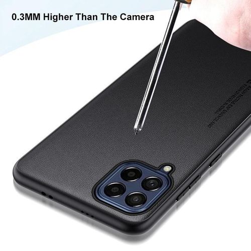 Generic Luxury PU Leather Case For Samsung Galaxy A12 5G Back Cover Silicone Protection Phone Case For Samsung A12 5G - image 7