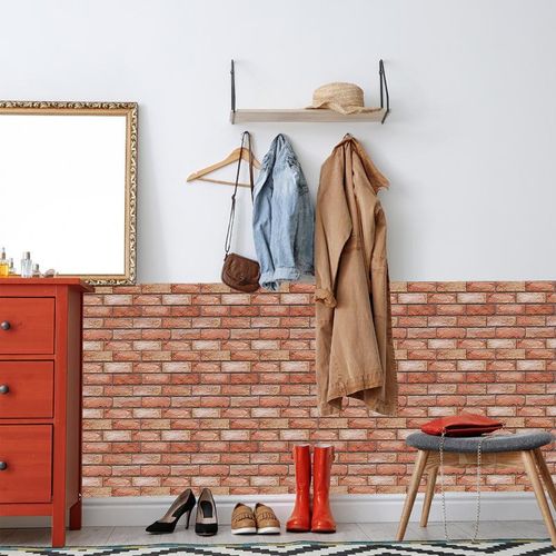 product_image_name-Generic-5pcs3d three-dimensional wall stickers self-adhesive brick pattern waterproof and moisture-proof-5