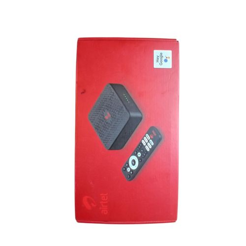 product_image_name-Airtel-2IN1 4K Android TV Box Smart Universal Router WiFi-3