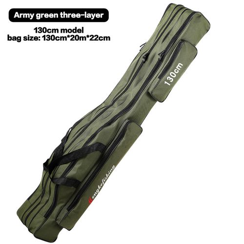 Shop Generic fishing bags tackle bag Canvas Foldable Fishing Rod