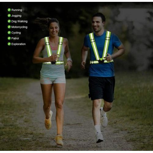 A Design Reflective Pros Sport Vest for Outdoor Sporting - Green - image 3