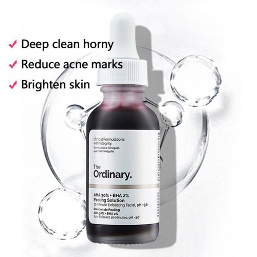 product_image_name-Generic-The Ordinary AHA 30% + BHA 2% Peeling Solution Facial Serum Remove Acne Scars Brightening Skin 30ML-4