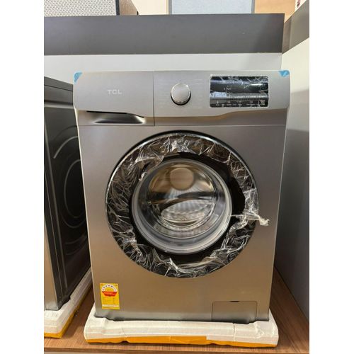 product_image_name-TCL-8Kg Front Load Washing Machine  - Silver-1