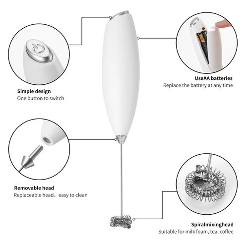Generic Hand Blender Electric Egg Beater Milk Frother Wireless Mini Drink Mixer Foamer Household Kitchen Stirring Tools - image 5