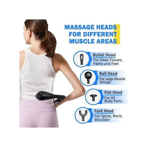 product_image_name-White Label-Multifunctional Massage Gun For Cervical, Lumbar, Face And Back - Black-3