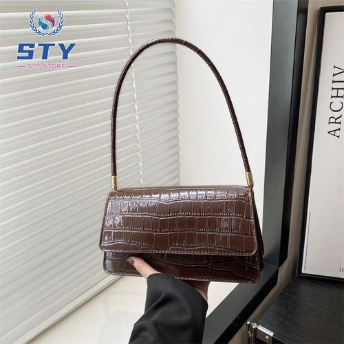 product_image_name-STY-Ladies Underarm Bag Women Small Bag Phone Bag Imitation Crocodile-skin pattern bag Purses-1