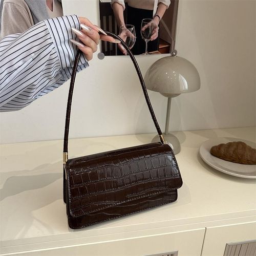 product_image_name-STY-Ladies Underarm Bag Women Small Bag Phone Bag Imitation Crocodile-skin pattern bag Purses-8
