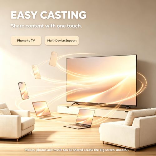 WEYON 55 Inch Android 14 LED TV WiFi HDMI USB YouTube Google Play - image 4
