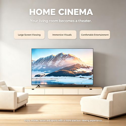 WEYON 55 Inch Android 14 LED TV WiFi HDMI USB YouTube Google Play - image 5