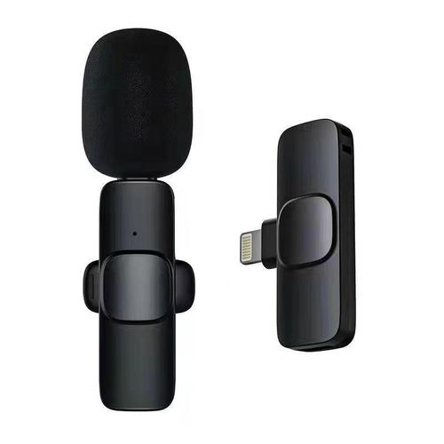 product_image_name-Generic-K9 Wireless Lavalier Mic – 20m Transmission, 20-20KHz Frequency - BLACK-6
