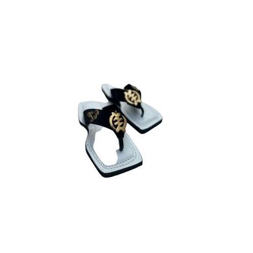 product_image_name-Fashion-Quality Contemporary Native Sandals (Ahenema) -Black/White-1