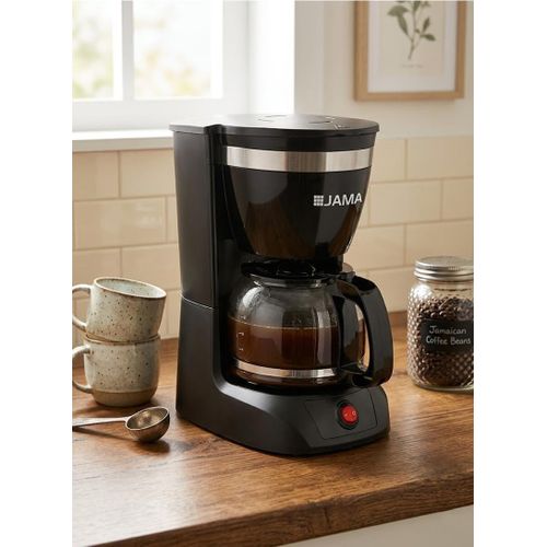 Generic 800W - 1.25L Electric Coffee Machine with Keep Warm & Anti-Drip Function - Black - image 5