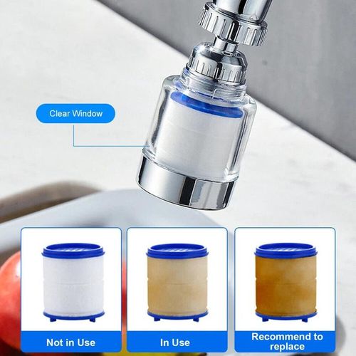 Generic Faucet Water Filter Tap Filtration Kitchen, Bathroom Sink Mount Purifier System. - image 5