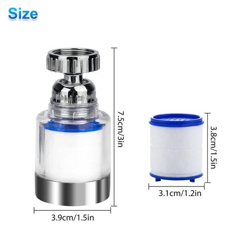 Generic Faucet Water Filter Tap Filtration Kitchen, Bathroom Sink Mount Purifier System. - image 7