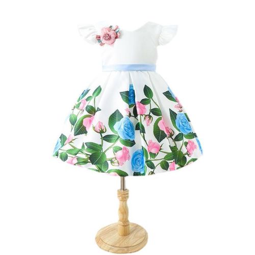 product_image_name-Fashion-Toddler Girls  Floral Prints Dress, Dance Party Princess Dresses ,girl Clothes Dresses,Cute Dresses for Kids 7-8 Fancy Toddler Girl-5