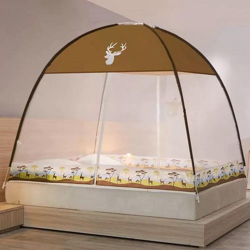 Generic Instant Setup Tent Mosquito Net Double Door Magic Mosquito Net - image 6