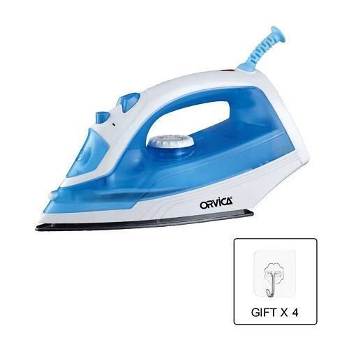 product_image_name-Generic-1200W - High Professional Portable Steam Iron - Black Gift hook 4pieces-5