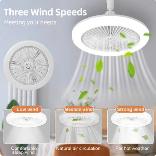 Generic Ceiling Fan Light With Remote Control Multi-function Fan - image 3