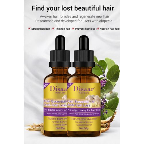 product_image_name-Disaar-Hair Essential Oil Anti-Hair Loss – Hair Growth & Scalp Treatment -30ML-2