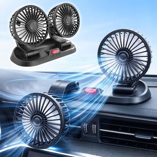 Generic Multi‑Purpose Car Fan，Strong Wind Energy‑Saving Vehicle Fan for Fuel Saving