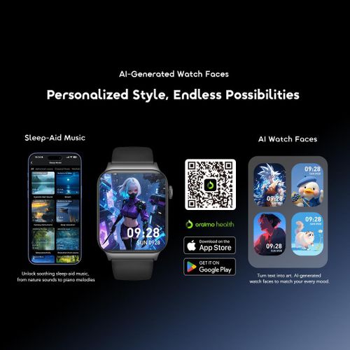 product_image_name-Oraimo-Watch 6 Max 1.83"TFT Full Touch Screen 28-Day Standby Smart Watch-5