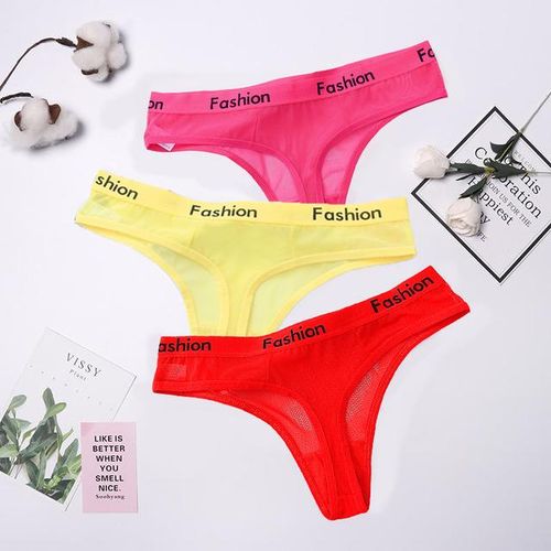 Lingerie Letters Chic Thong - Women's Underwear Online