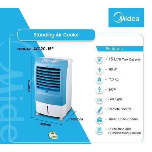 product_image_name-Midea-15LTR AIR COOLER (120-15F) -60W - Blue-2