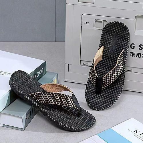 GALUIN Men's Sandals Casual Flip-Flops Slippers Half Open Shoes Black - image 6