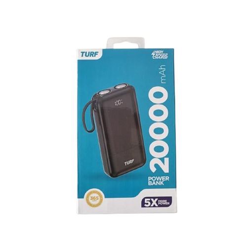 product_image_name-Turf-20000mAh PD Fast Charging Power Bank with Built-in Cables - Black-2