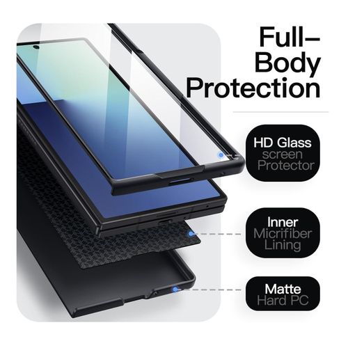 Generic Samsung Galaxy z fold 7 silicone case - black - image 2