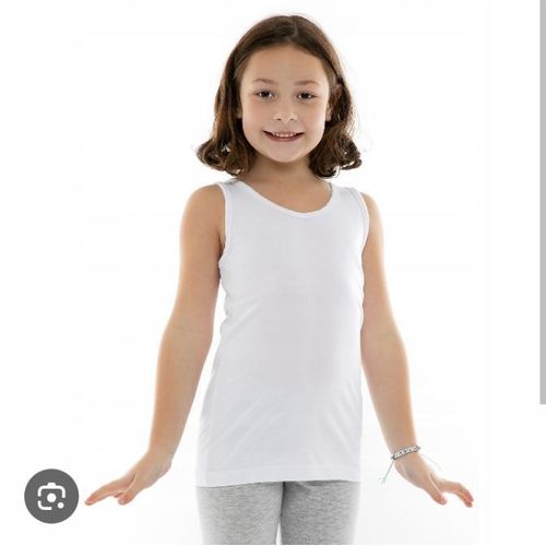 product_image_name-AD-3pcs Girls Cotton Singlet (9 - 10 years) - White-2