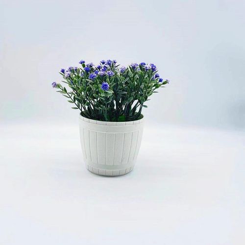 product_image_name-Generic-2 POTS of Artificial potted plant, Gypsophila green plant pot, home decoration, desktop ornament, photography prop-5